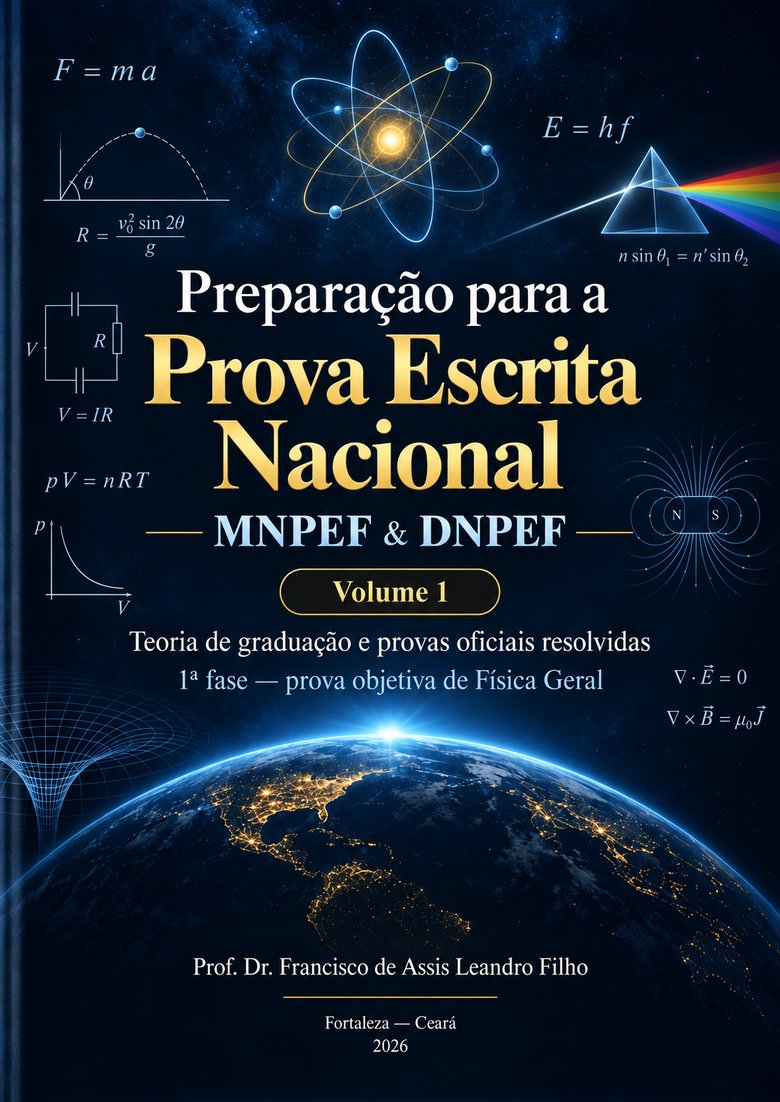 Capa da coleção Preparação para a Prova Escrita Nacional MNPEF e DNPEF