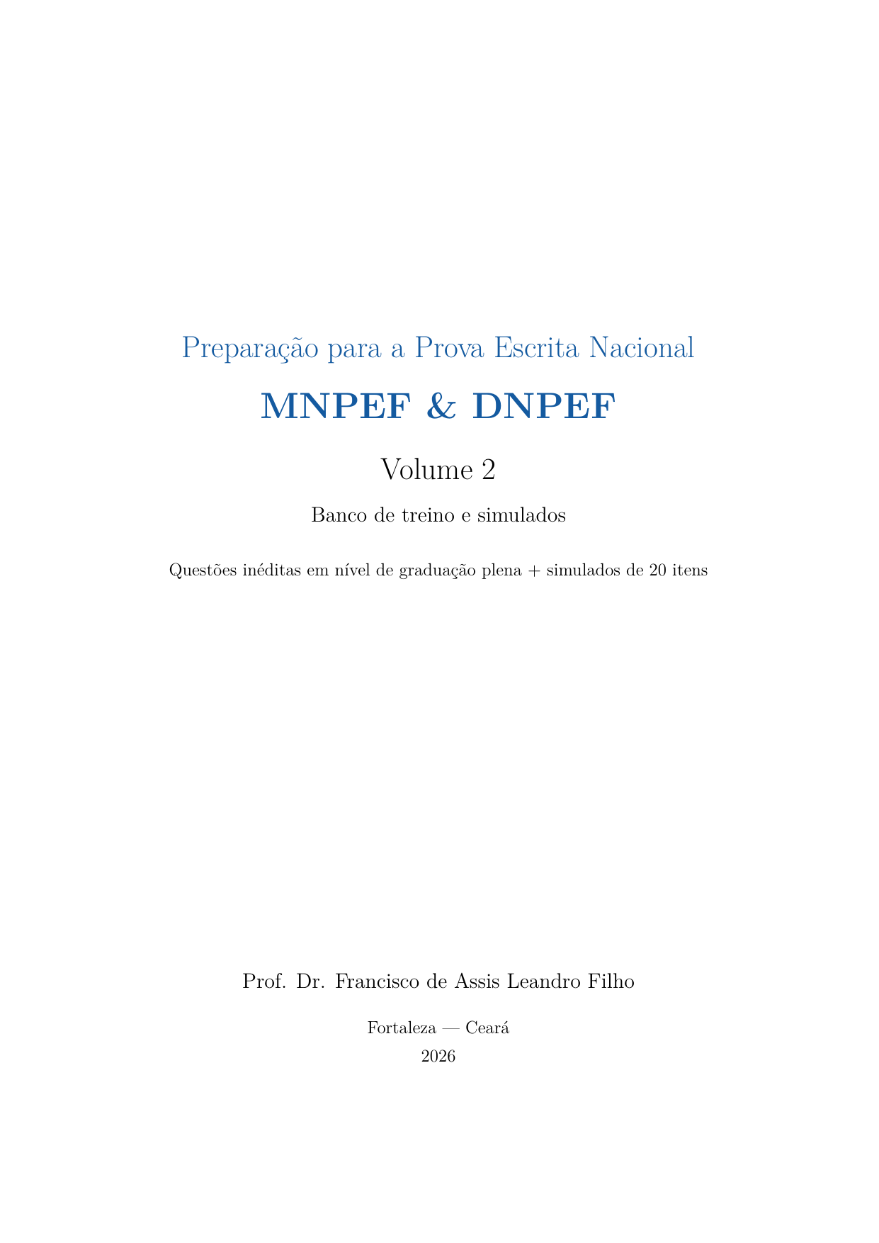 Capa do Volume 2